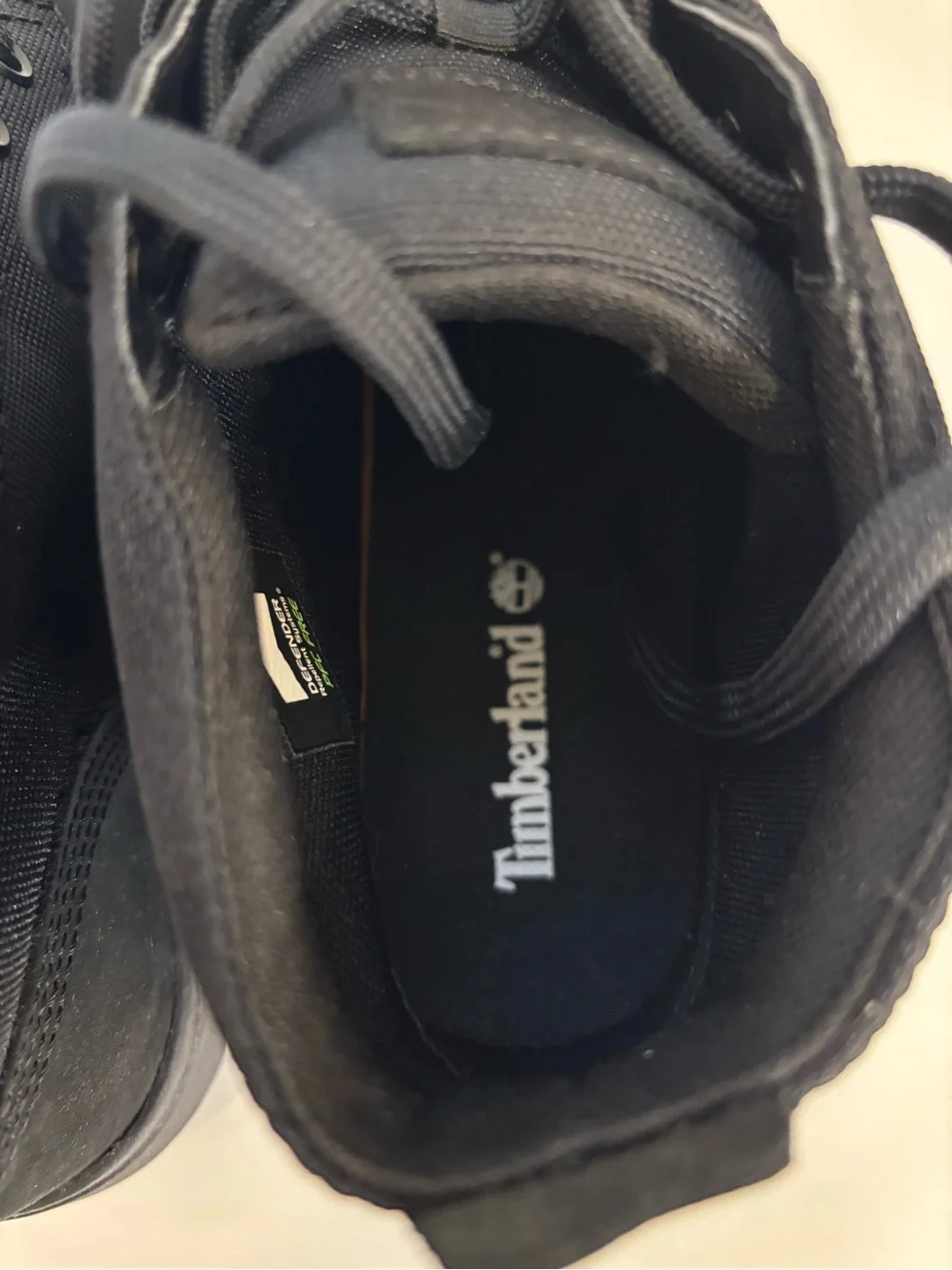 Timberland Davis Square Chukka Sneakers Men's 10 Blackout Nubuck NWT